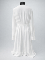 Elegant White Lounge Dress