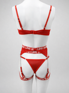 Cupid Crush Strappy Lingerie Set