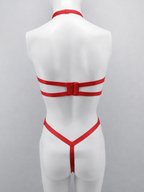 Dark Desire Strappy Heart Lingerie Set