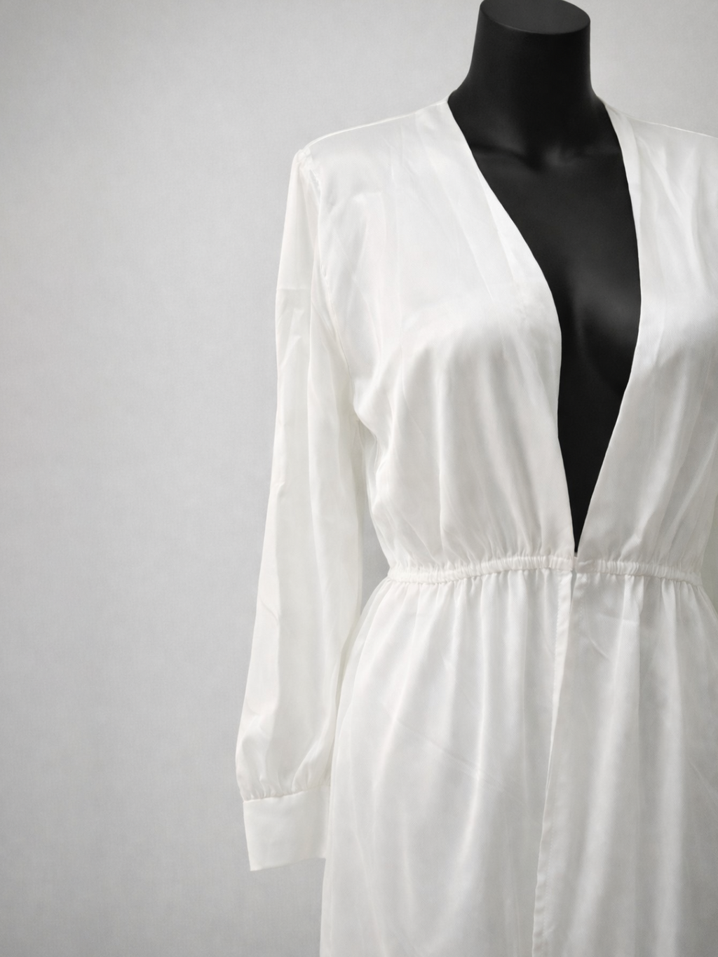 Elegant White Lounge Dress