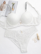 Veloura Net Luxe Double Push-Up Bra Set