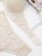 Veloura Net Luxe Double Push-Up Bra Set