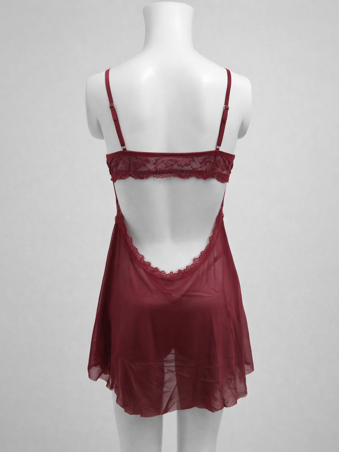 Royal Temptation Sheer Lace Babydoll Nightdress