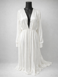 Elegant White Lounge Dress